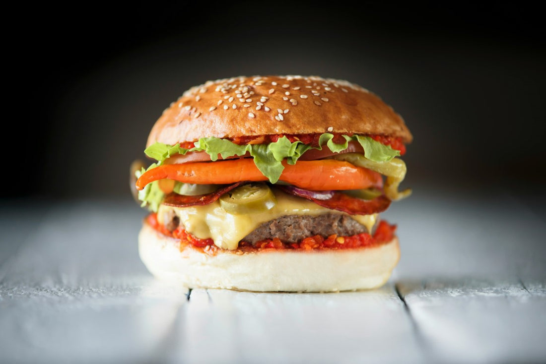 Chili Cheese Mayo Veggie Burger