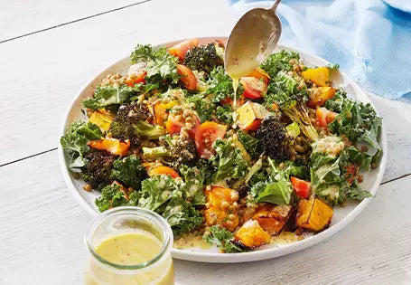 Honey Mustard Mayo Veggie Salad