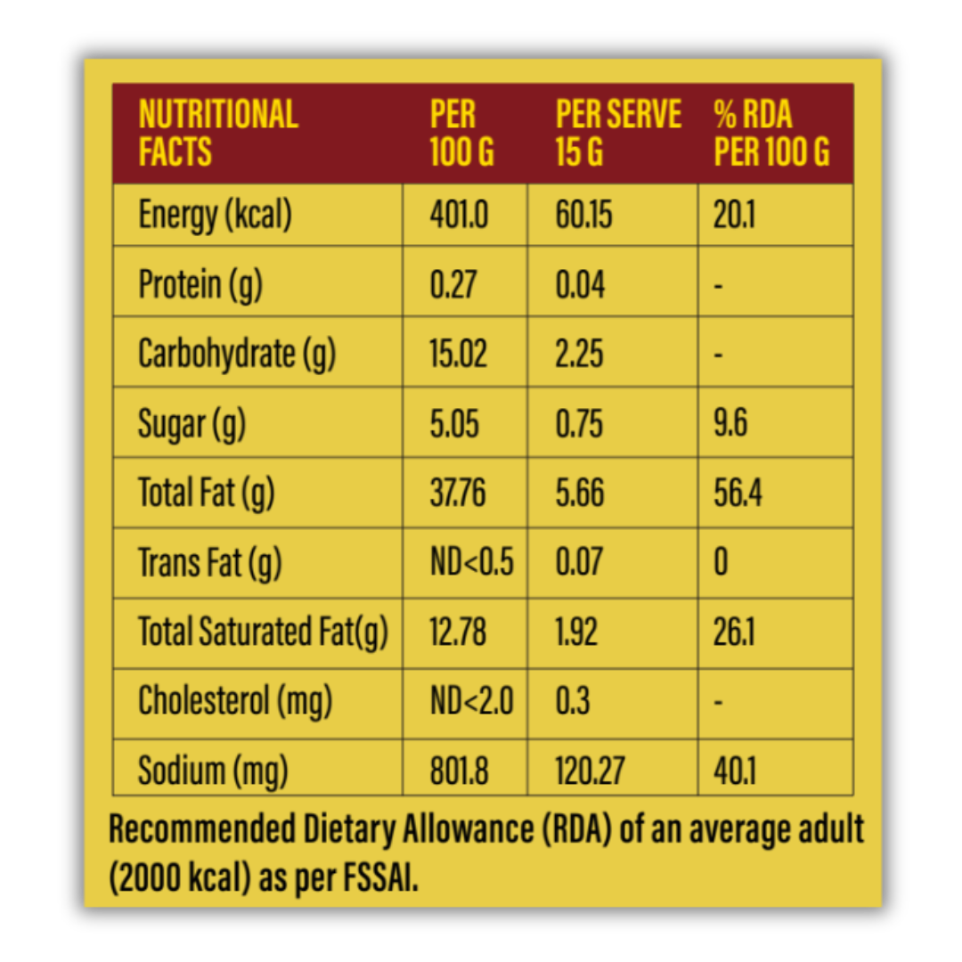 Cheese Chili +Original Veg Mayonnaise - Eggless - 390 gms