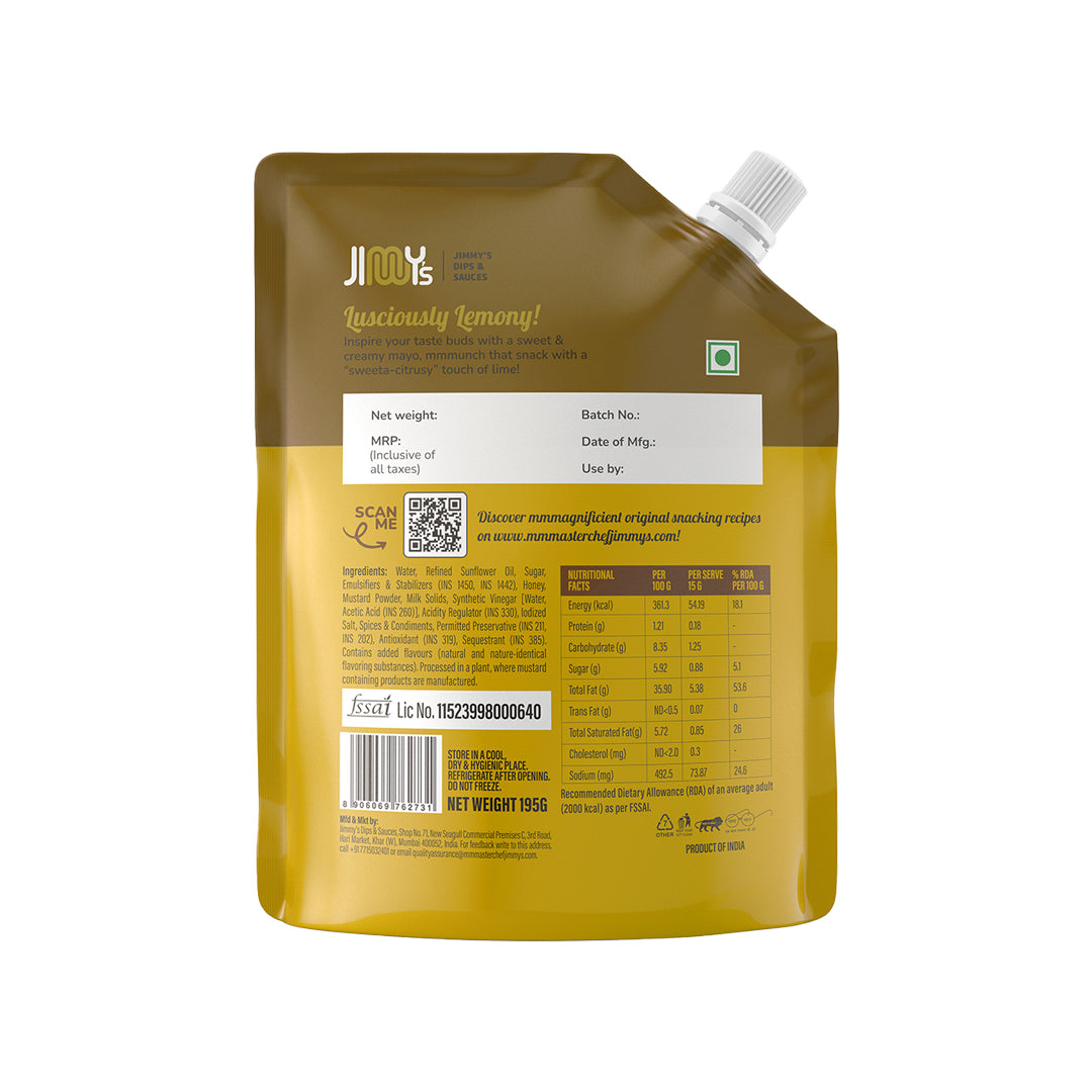 Honey Mustard Mayonnaise + Ranch Dip Mayonnaise - 390 gms