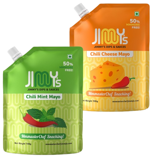 Chili Cheese + Chili Mint Mayonnaise - 390 gms