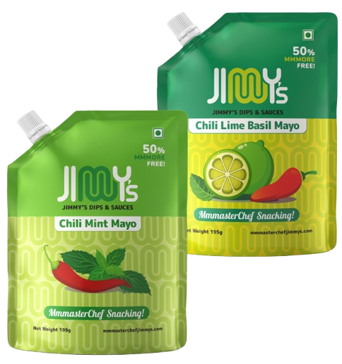 Chili Mint +Chili Lime Basil Mayonnaise - 390 gms