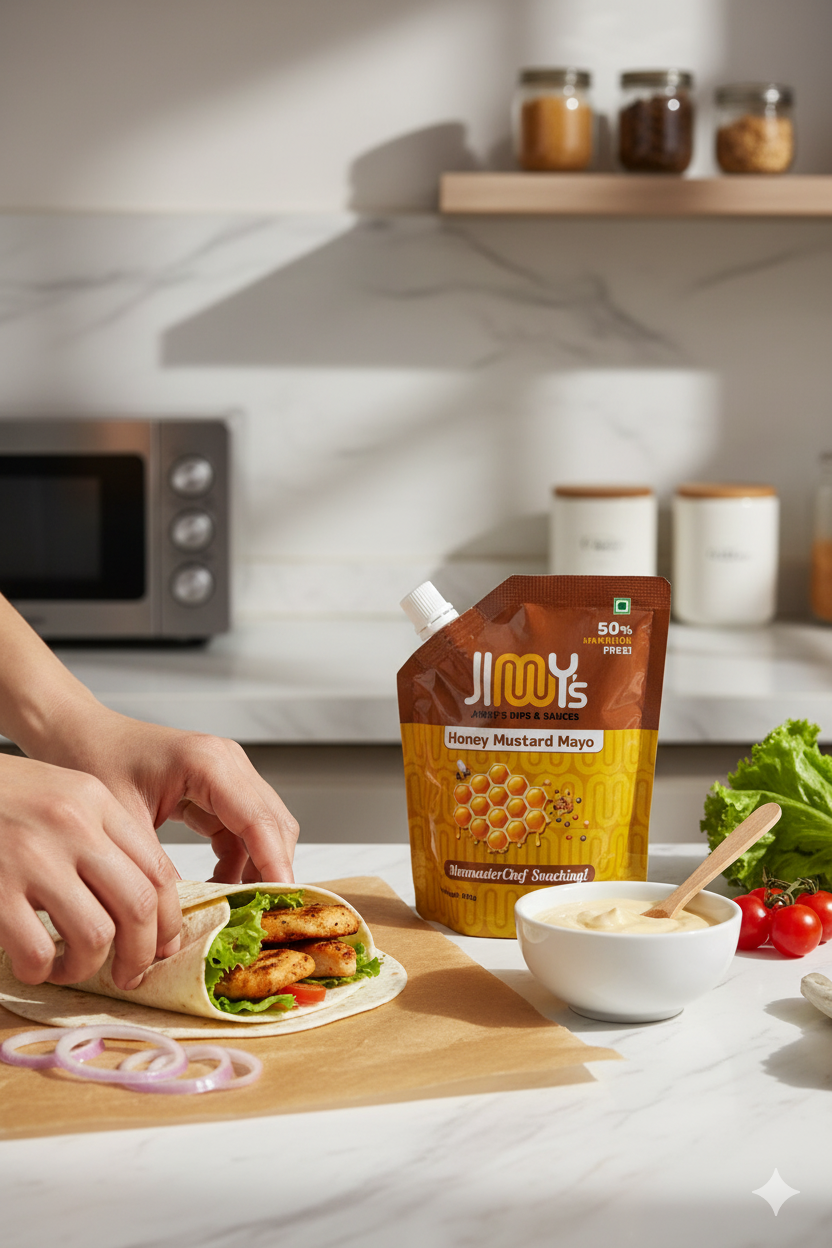 Honey Mustard Mayonnaise - 195 gms