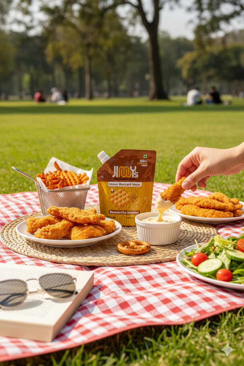 Honey Mustard Mayonnaise - 195 gms