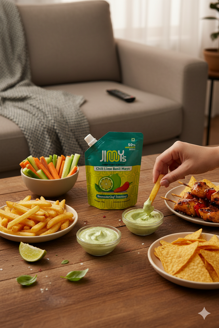 Chili Lime Basil Mayonnaise - 195gms