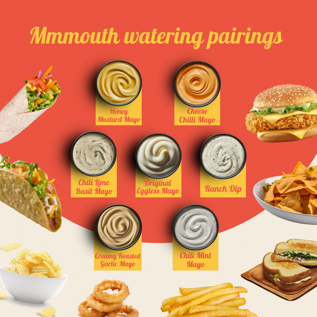 Chili Cheese + Chili Mint Mayonnaise - 390 gms