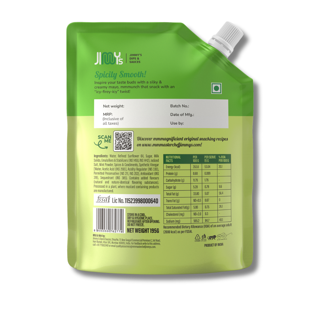 Chili Mint Mayonnaise - 195 gms